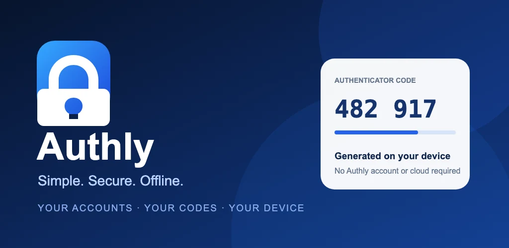 Authly authenticator feature graphic