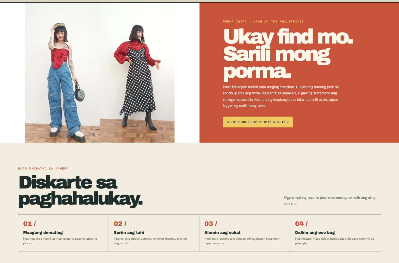 Ukay Finds PH website screenshot — 03 · MORE TO EXPLORE